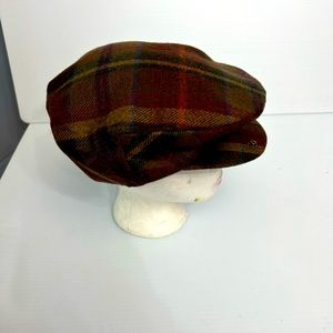 SCALA CLASSICO HAT men’s Sz M plaid